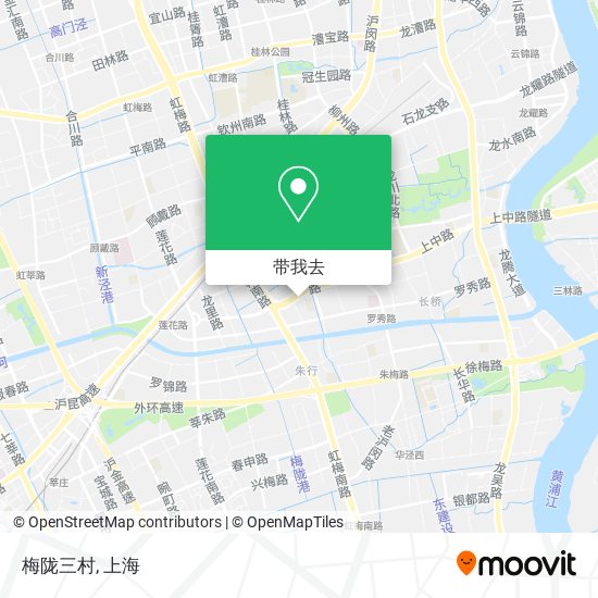 梅陇三村地图