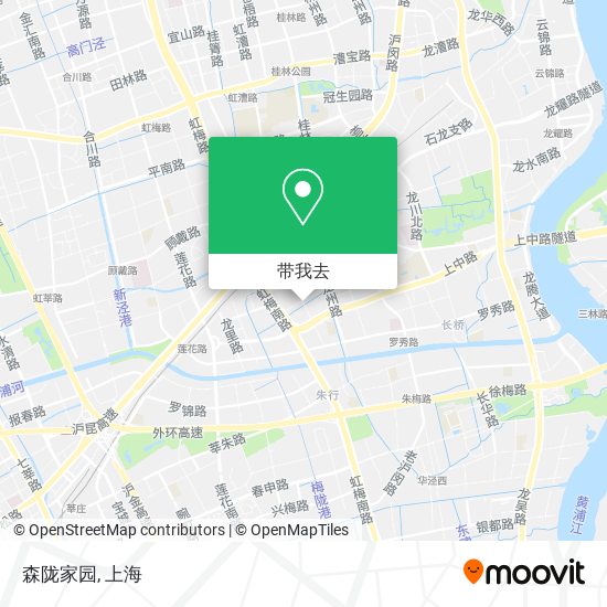 森陇家园地图