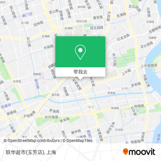 联华超市(玉芳店)地图