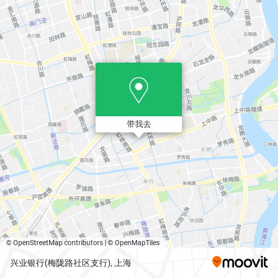 兴业银行(梅陇路社区支行)地图