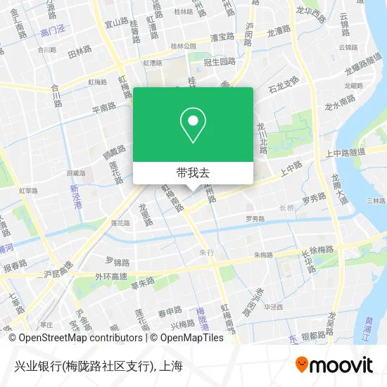 兴业银行(梅陇路社区支行)地图