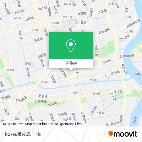 boxes服装店地图