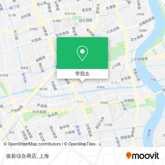 俊新综合商店地图