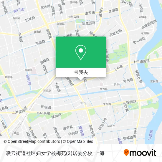 凌云街道社区妇女学校梅苑(2)居委分校地图