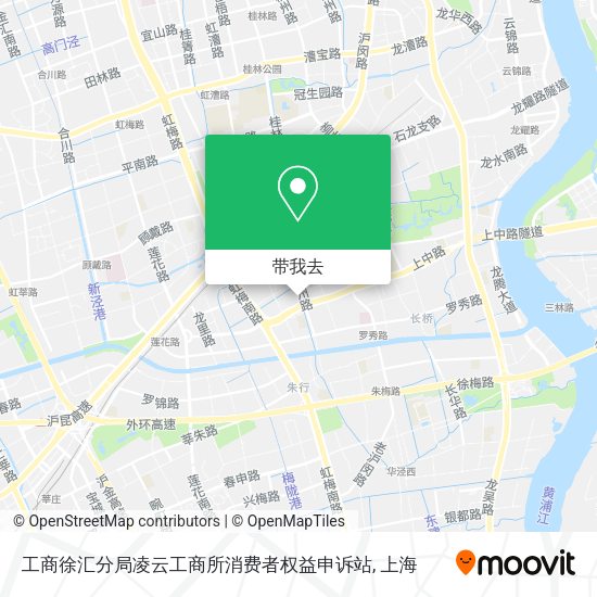 工商徐汇分局凌云工商所消费者权益申诉站地图