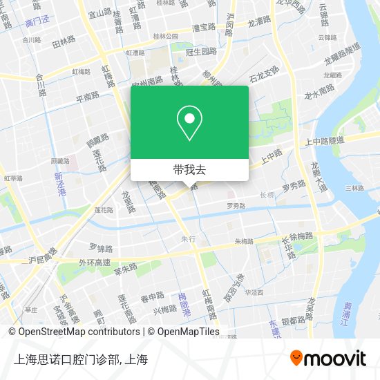 上海思诺口腔门诊部地图