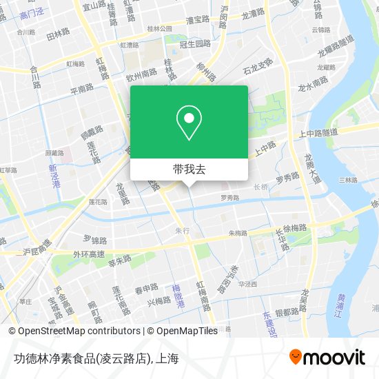 功德林净素食品(凌云路店)地图