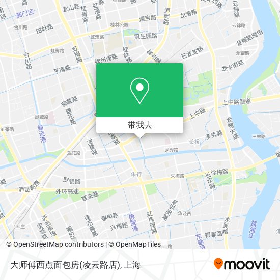 大师傅西点面包房(凌云路店)地图