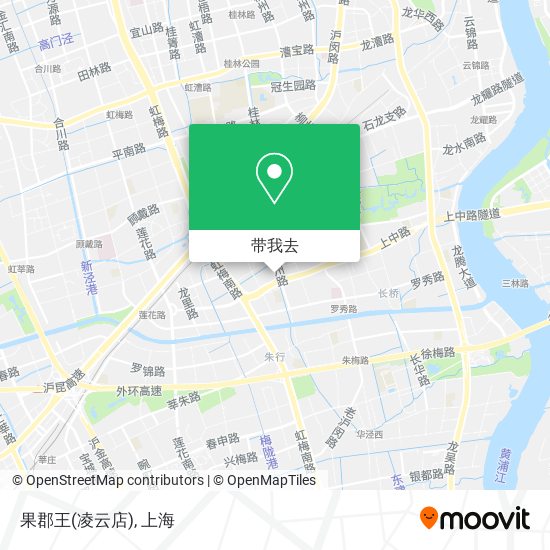 果郡王(凌云店)地图