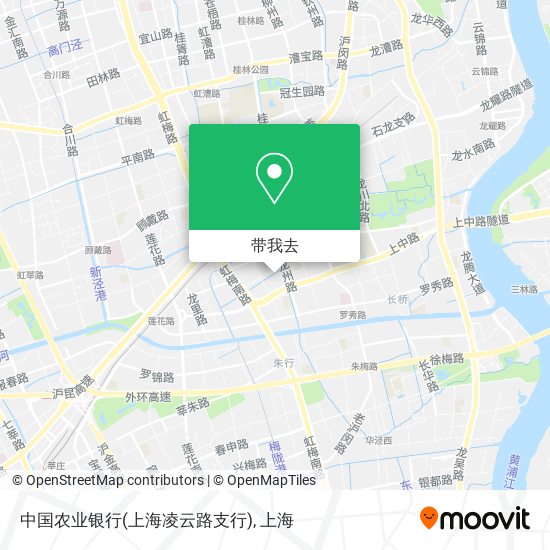 中国农业银行(上海凌云路支行)地图
