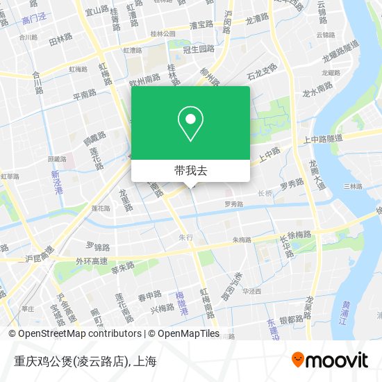 重庆鸡公煲(凌云路店)地图