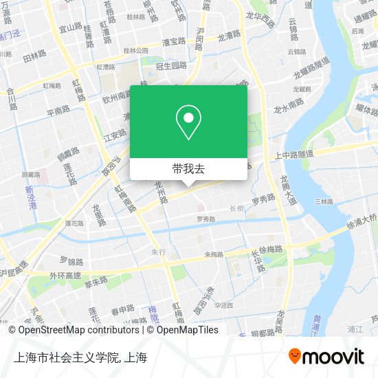 上海市社会主义学院地图