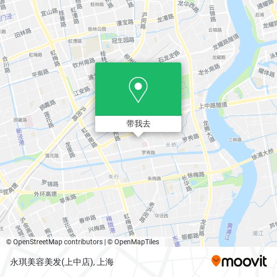永琪美容美发(上中店)地图