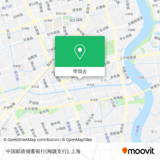 中国邮政储蓄银行(梅陇支行)地图