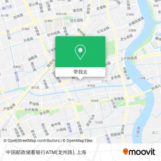 中国邮政储蓄银行ATM(龙州路)地图