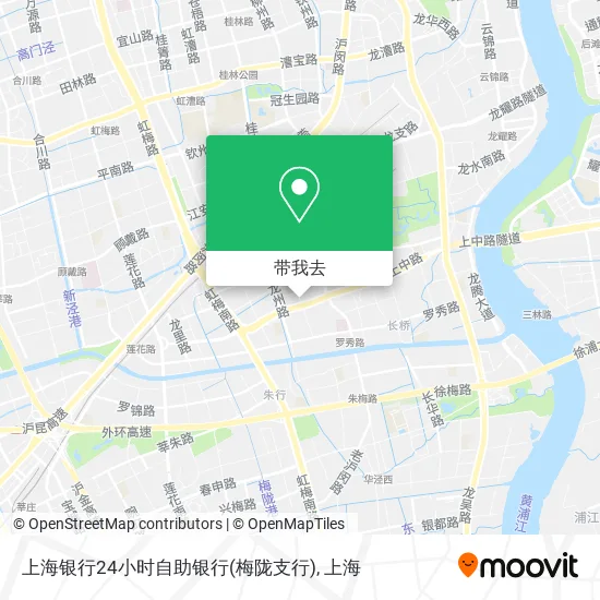 上海银行24小时自助银行(梅陇支行)地图