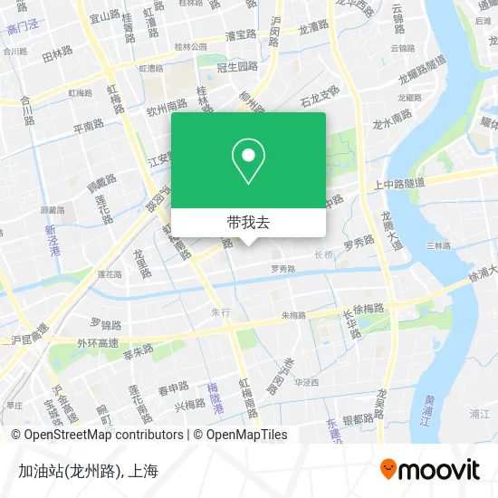 加油站(龙州路)地图