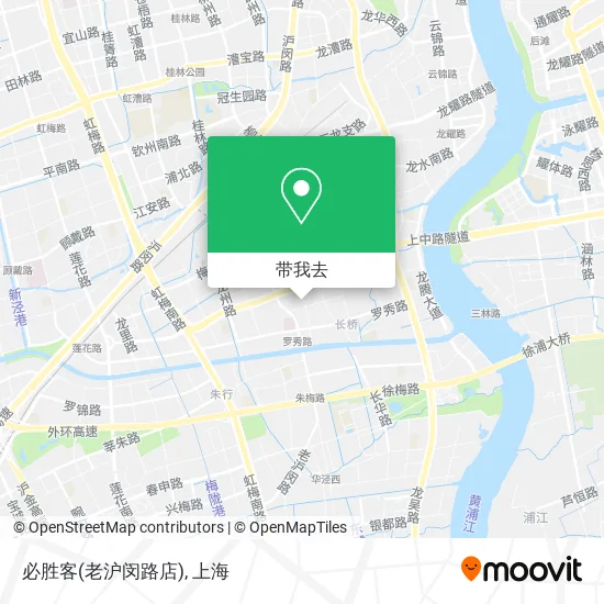 必胜客(老沪闵路店)地图