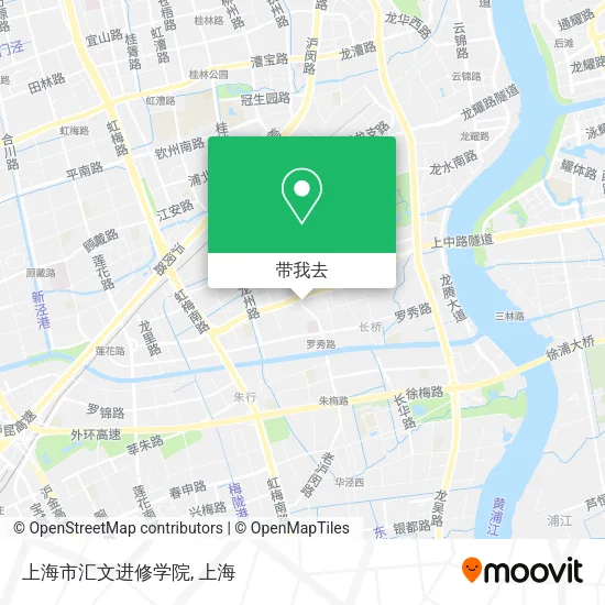上海市汇文进修学院地图