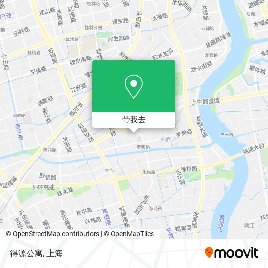 得源公寓地图