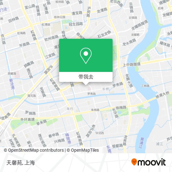 天馨苑地图