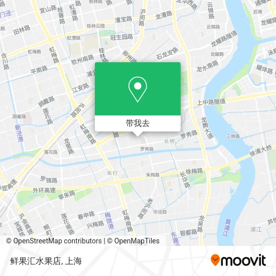 鲜果汇水果店地图