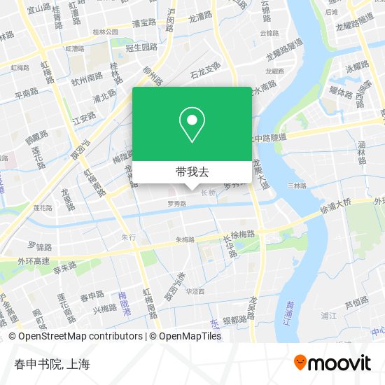 春申书院地图