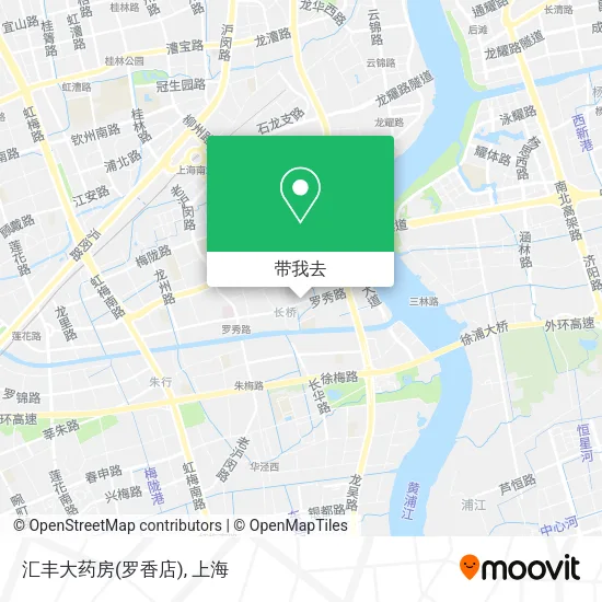 汇丰大药房(罗香店)地图