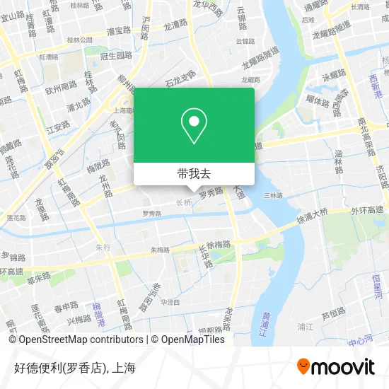好德便利(罗香店)地图