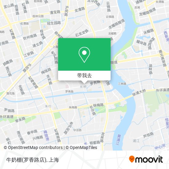 牛奶棚(罗香路店)地图