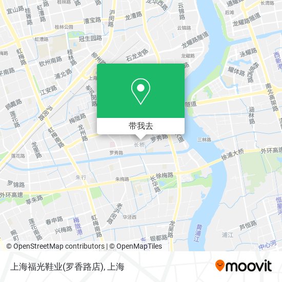 上海福光鞋业(罗香路店)地图