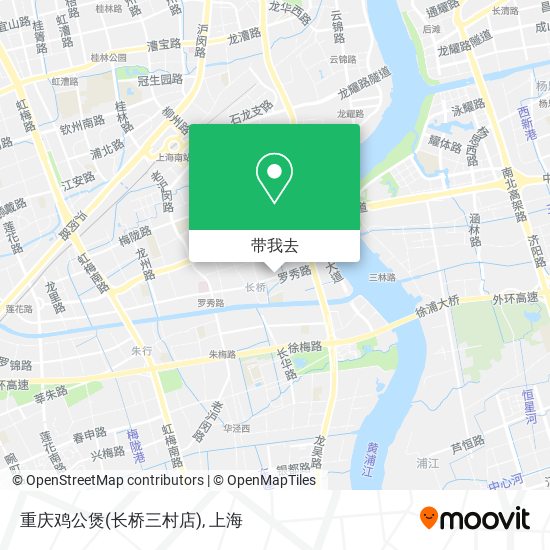 重庆鸡公煲(长桥三村店)地图