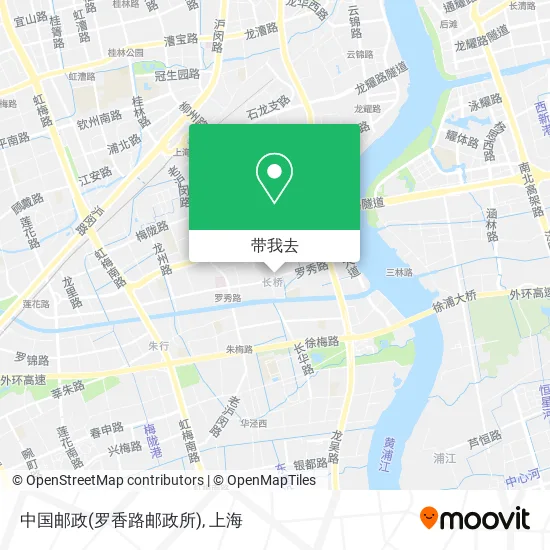 中国邮政(罗香路邮政所)地图