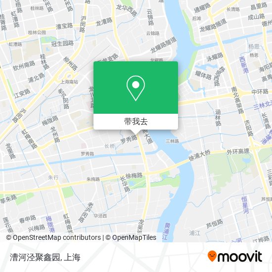漕河泾聚鑫园地图