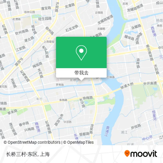 长桥三村-东区地图