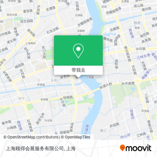 上海顾得会展服务有限公司地图