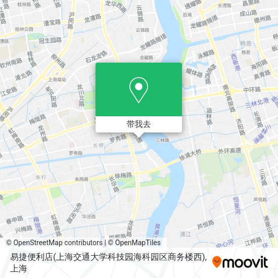 易捷便利店(上海交通大学科技园海科园区商务楼西)地图