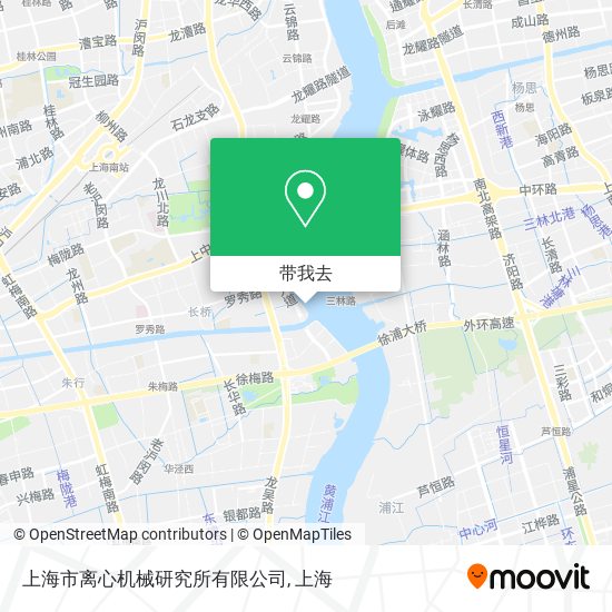 上海市离心机械研究所有限公司地图