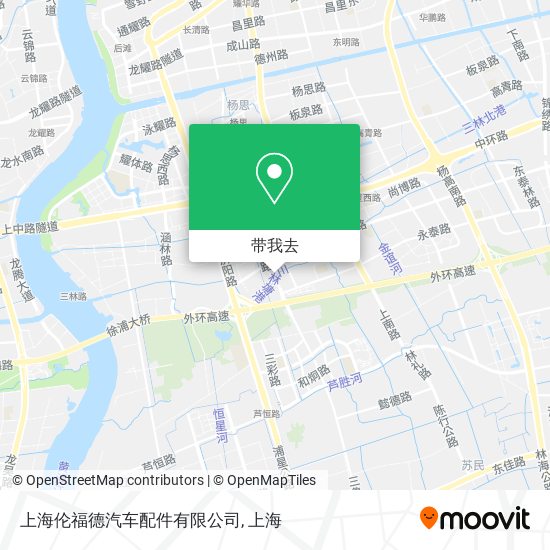 上海伦福德汽车配件有限公司地图