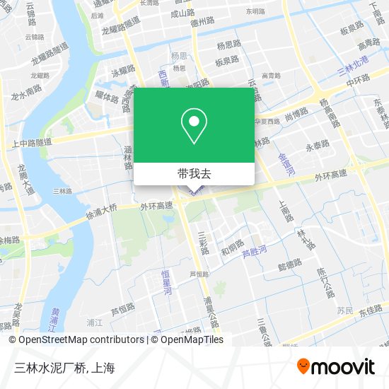 三林水泥厂桥地图