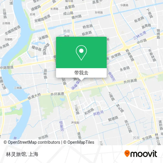 林灵旅馆地图