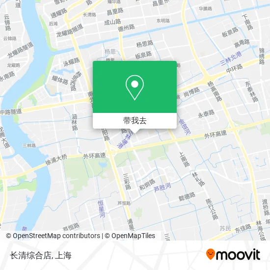 长清综合店地图