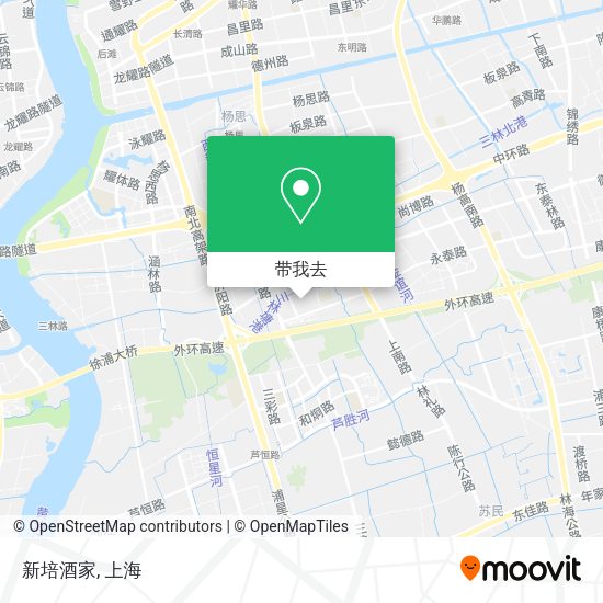 新培酒家地图