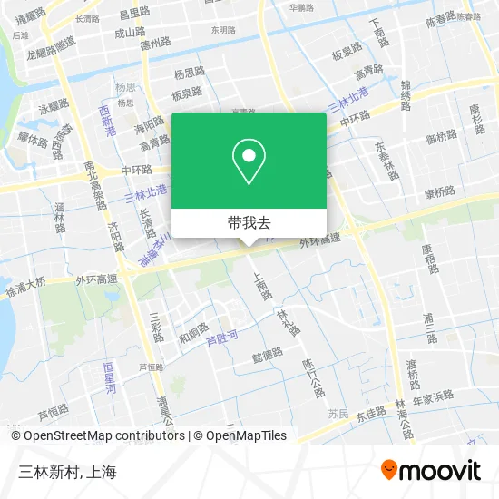 三林新村地图