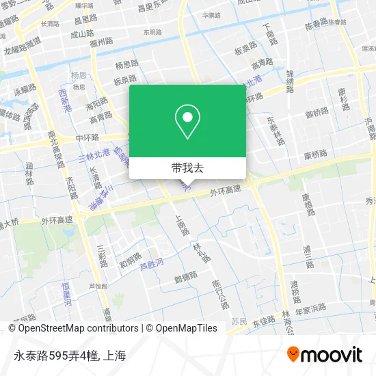 永泰路595弄4幢地图