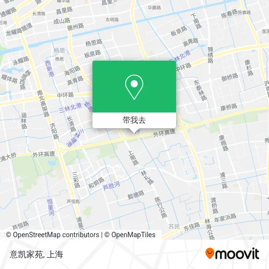 意凯家苑地图