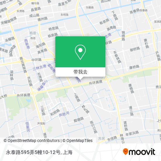 永泰路595弄5幢10-12号地图