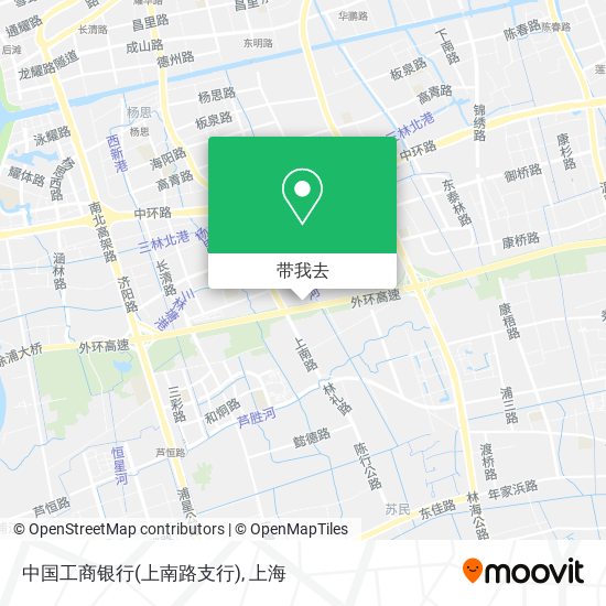 中国工商银行(上南路支行)地图