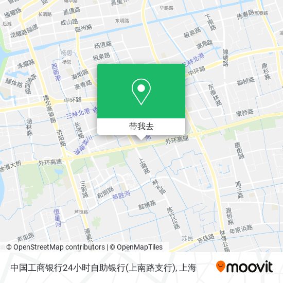 中国工商银行24小时自助银行(上南路支行)地图