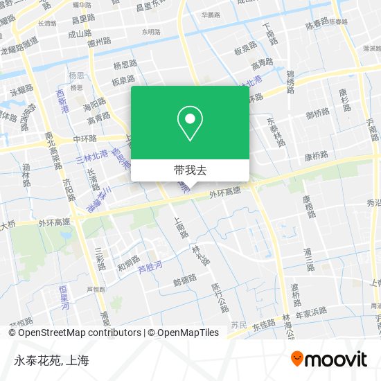 永泰花苑地图